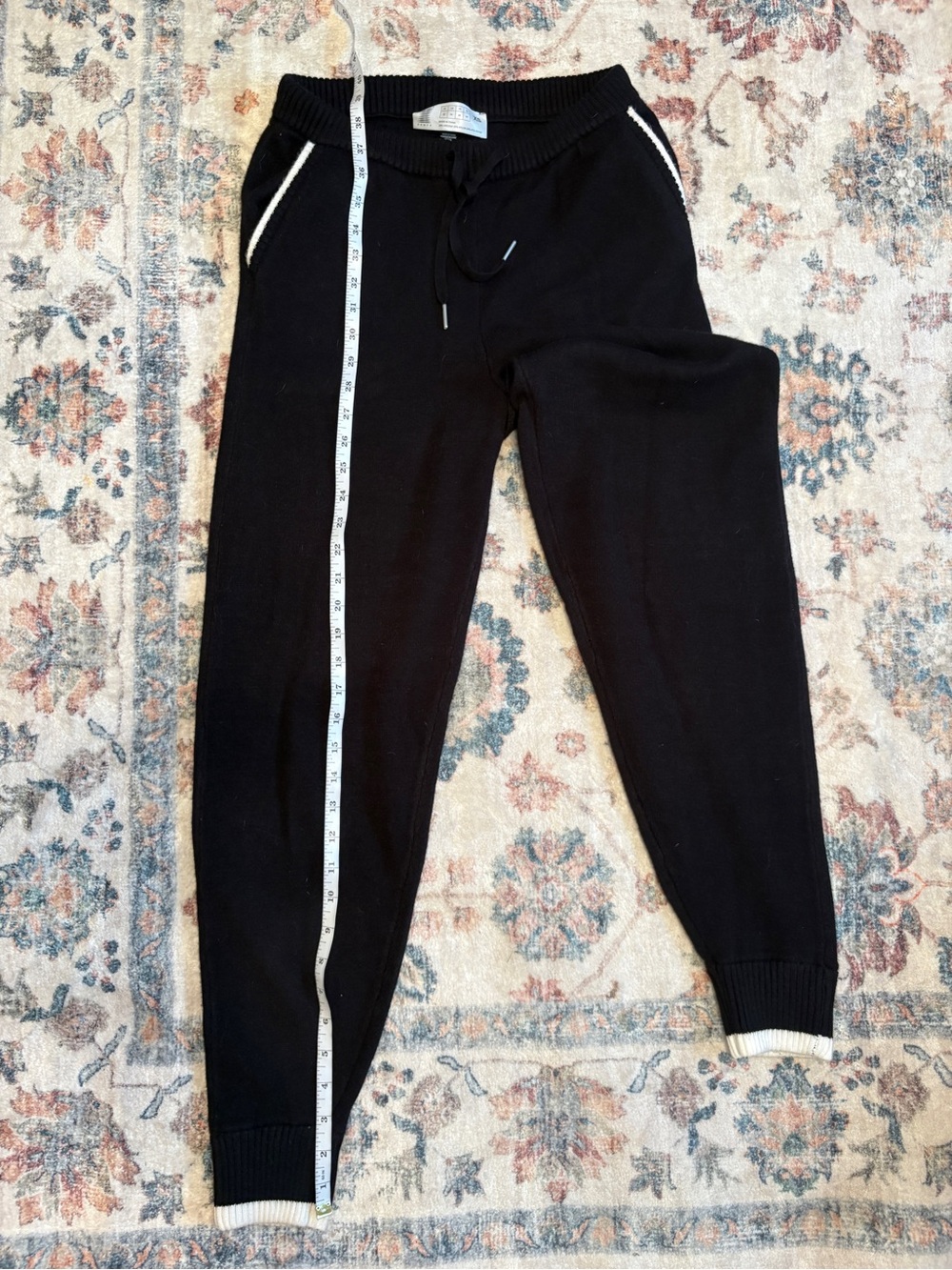 Savage X Fenty Knit Lounge Pants-Black